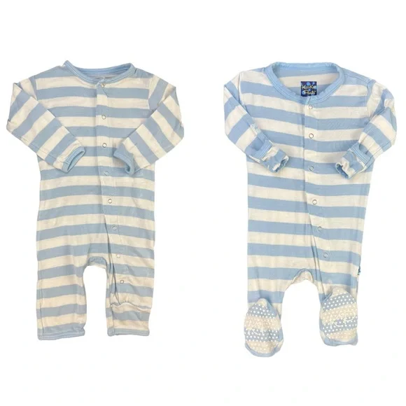 KICKEE PANTS Baby Boy Bundle - 0-3M - Picture 1 of 5